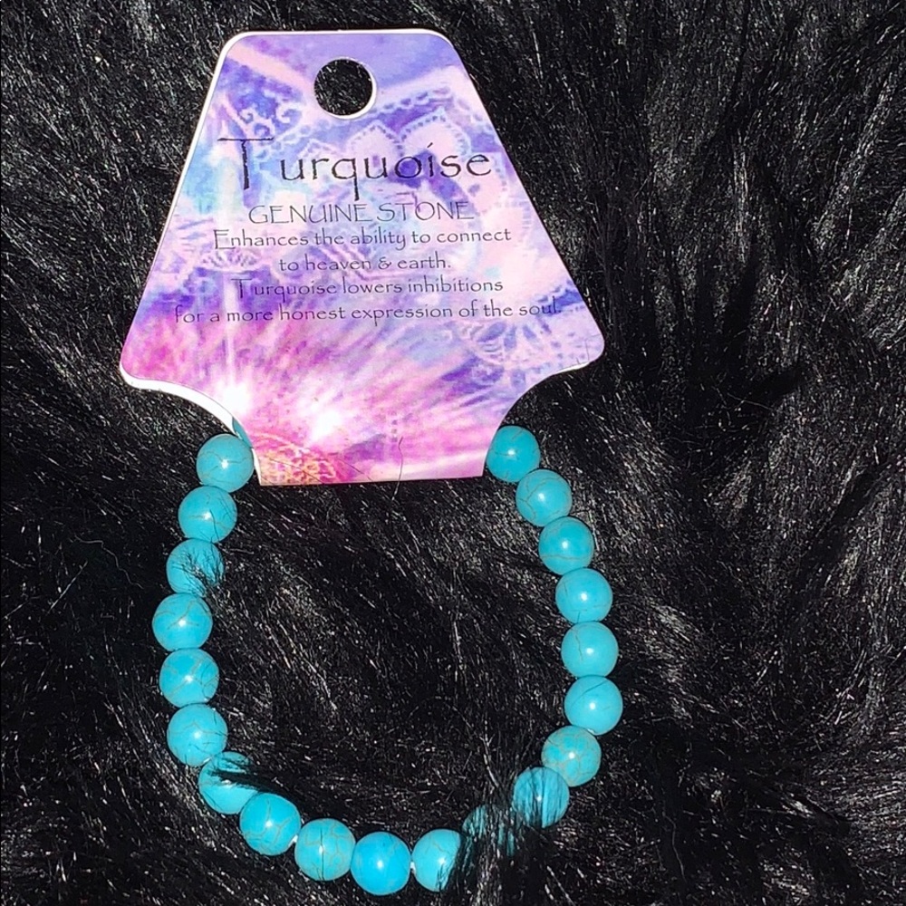 Turquoise Genuine Stone bracelet 💕